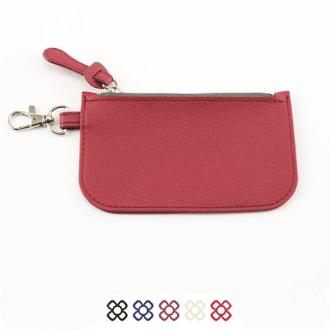 Picture of Mini Zipped Pouch with Bag Clip in Recycled Como rPET